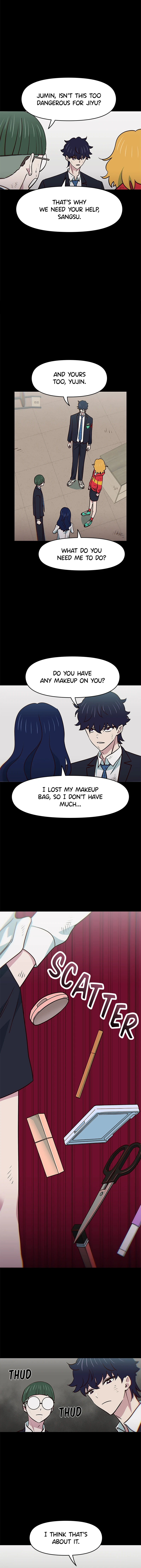 A High School Girl Is a God, But I'm the Only One Being Bullied Chapter 45 Page 9