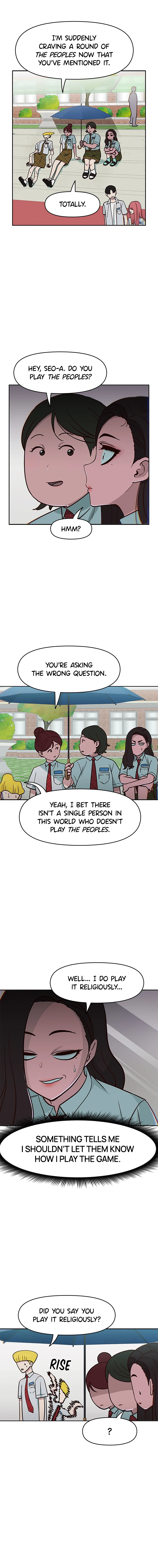 A High School Girl Is a God, But I'm the Only One Being Bullied Chapter 36 Page 12