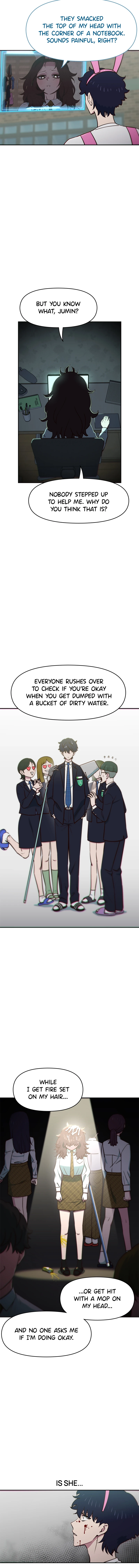 A High School Girl Is a God, But I'm the Only One Being Bullied Chapter 3 Page 12
