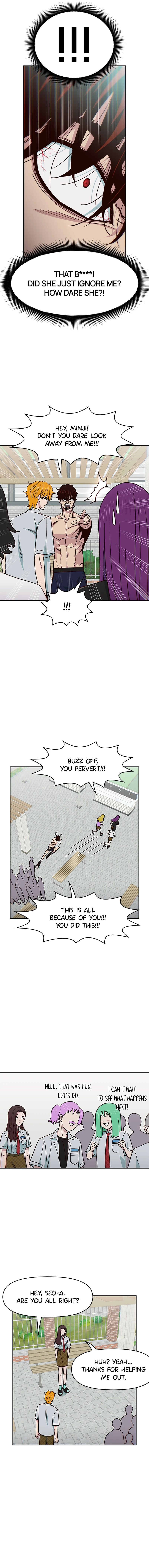 A High School Girl Is a God, But I'm the Only One Being Bullied Chapter 35 Page 13