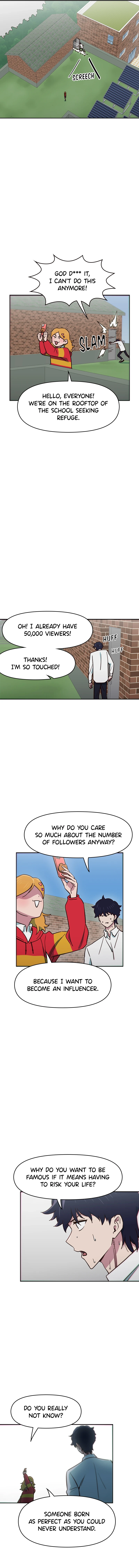 A High School Girl Is a God, But I'm the Only One Being Bullied Chapter 8 Page 13