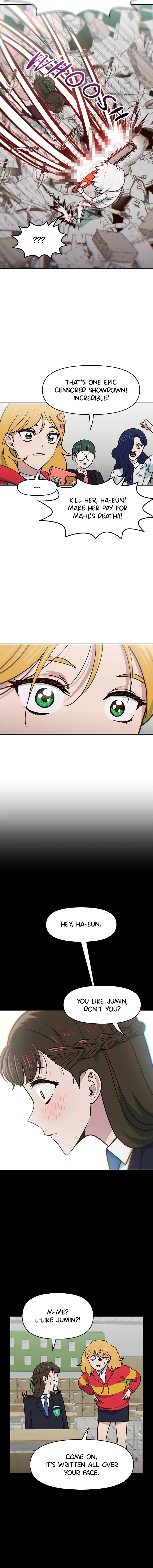 A High School Girl Is a God, But I'm the Only One Being Bullied Chapter 41 Page 8