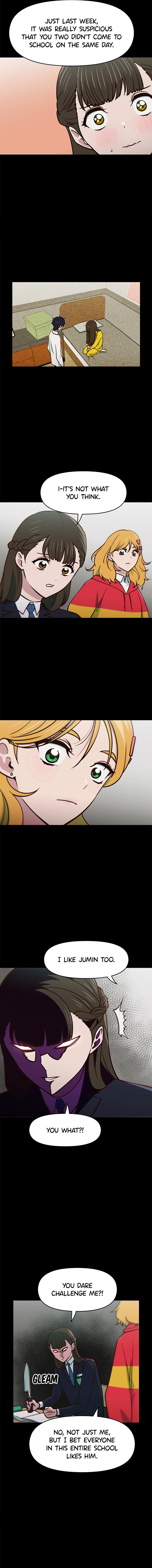 A High School Girl Is a God, But I'm the Only One Being Bullied Chapter 41 Page 9