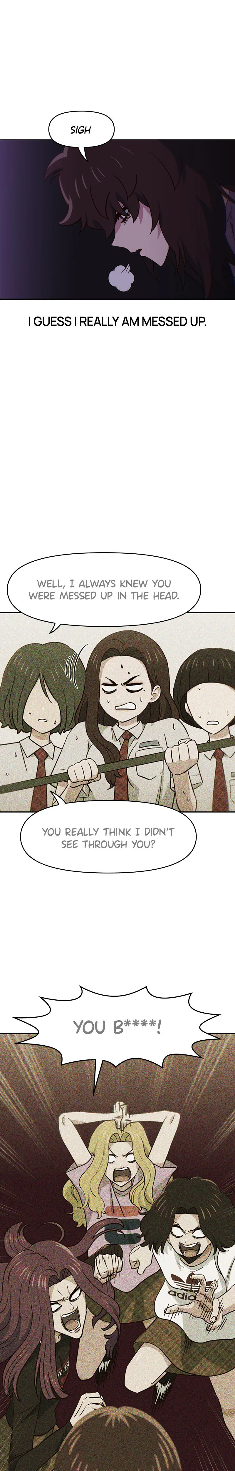 A High School Girl Is a God, But I'm the Only One Being Bullied Chapter 79 Page 21