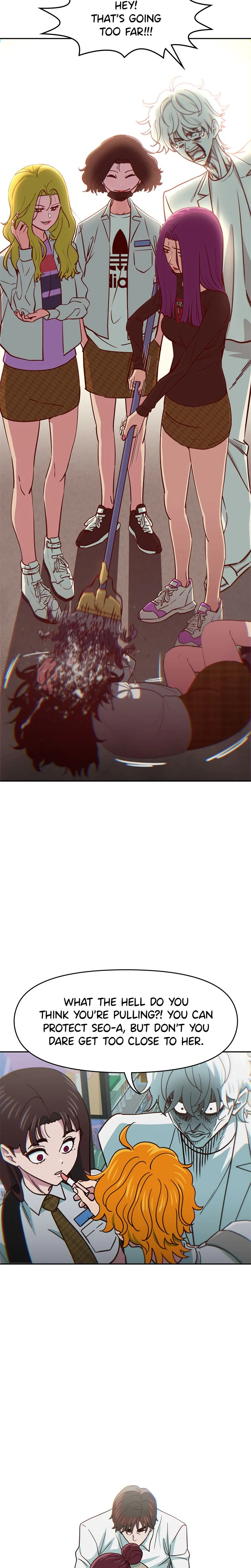 A High School Girl Is a God, But I'm the Only One Being Bullied Chapter 94 Page 40