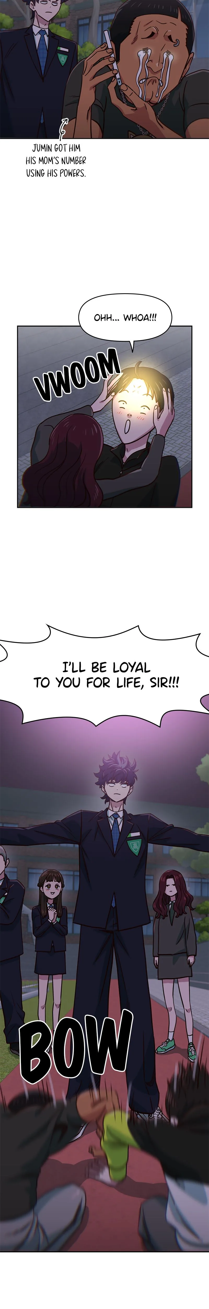 A High School Girl Is a God, But I'm the Only One Being Bullied Chapter 88 Page 17