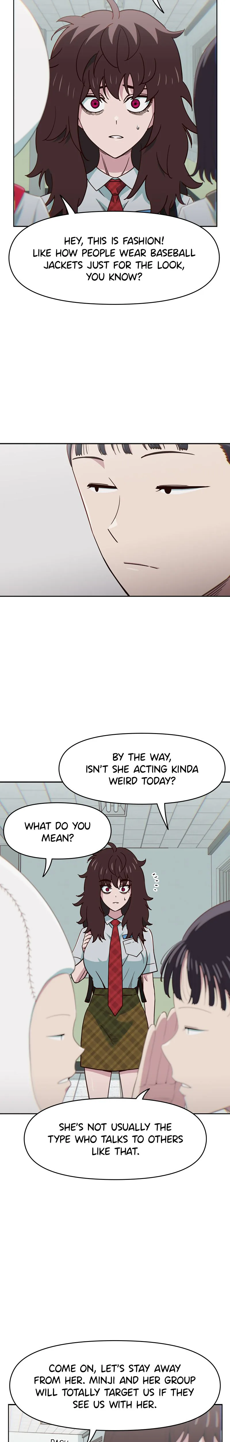 A High School Girl Is a God, But I'm the Only One Being Bullied Chapter 73 Page 5