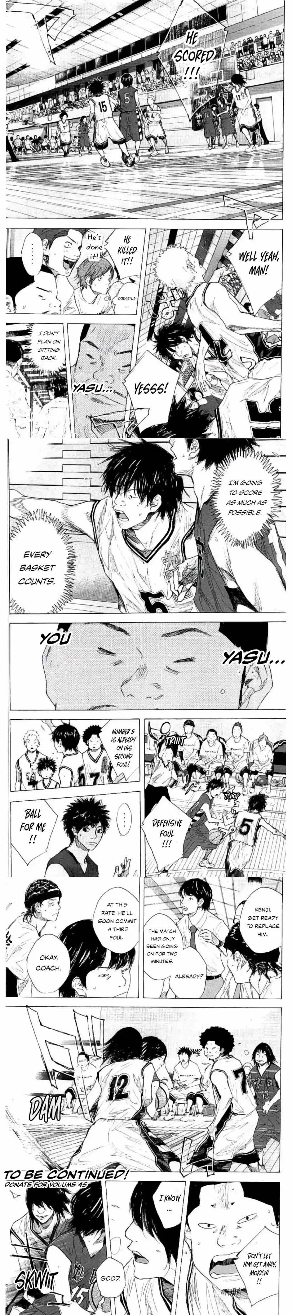 Ahiru no Sora Chapter 280.1 Page 8