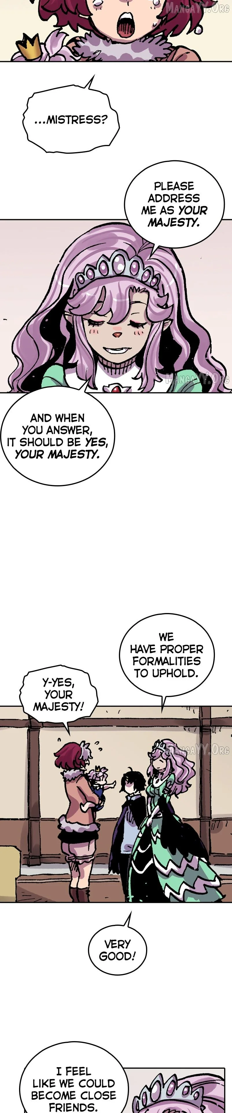 Clevatess: The Devil Beast King, The Baby, & The Corpse Hero Chapter 58 Page 28