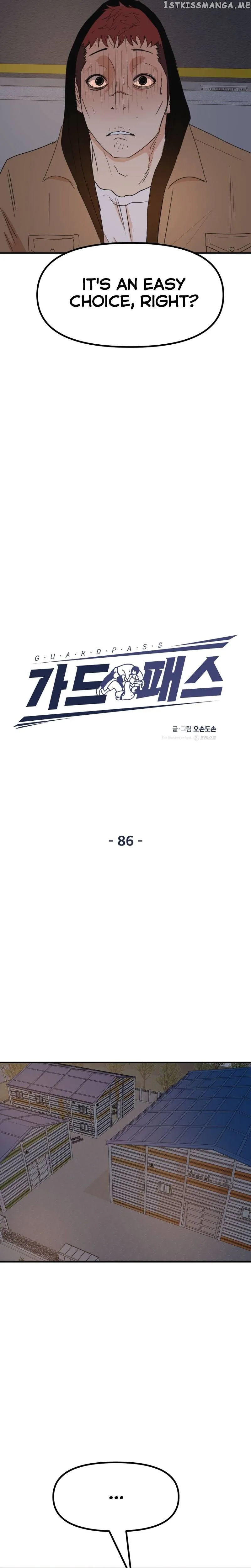 Guard Pass Chapter 86 Page 8