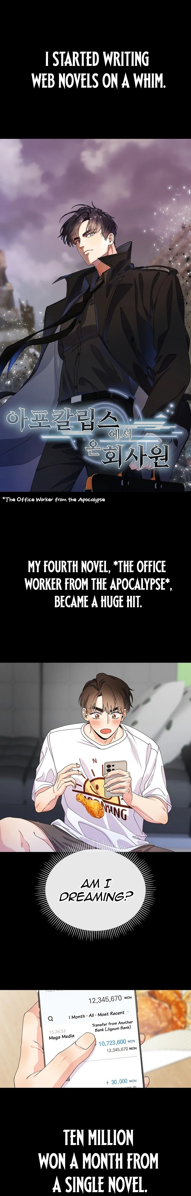 I’m Being Mistaken for an S-Rank Employee Chapter 1 – The Office Worker Earning 100WON Million a Month Page 5