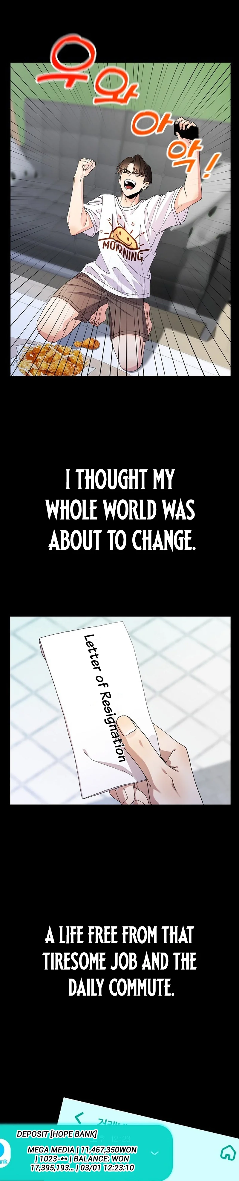 I’m Being Mistaken for an S-Rank Employee Chapter 1 – The Office Worker Earning 100WON Million a Month Page 6
