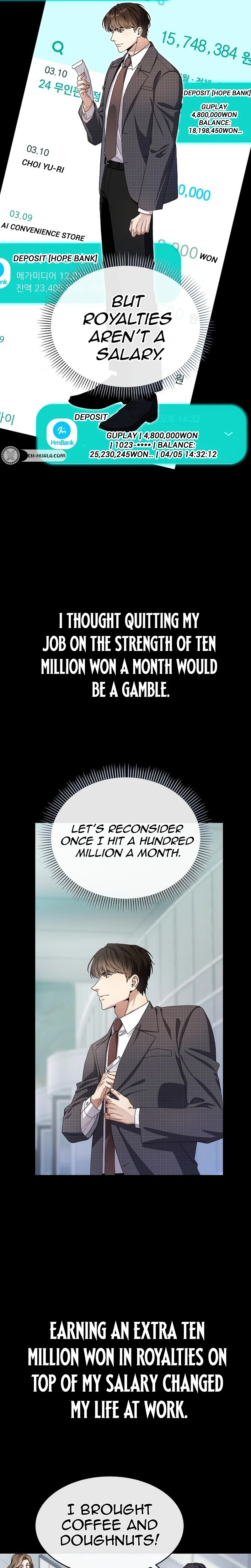 I’m Being Mistaken for an S-Rank Employee Chapter 1 – The Office Worker Earning 100WON Million a Month Page 7