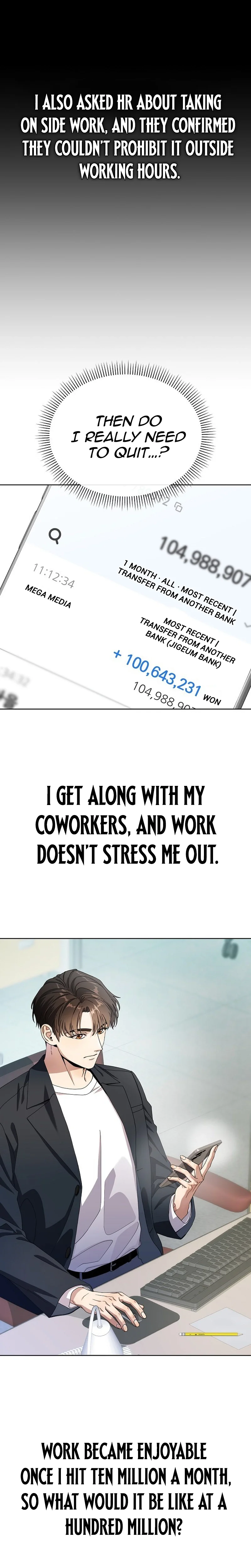 I’m Being Mistaken for an S-Rank Employee Chapter 1 – The Office Worker Earning 100WON Million a Month Page 11