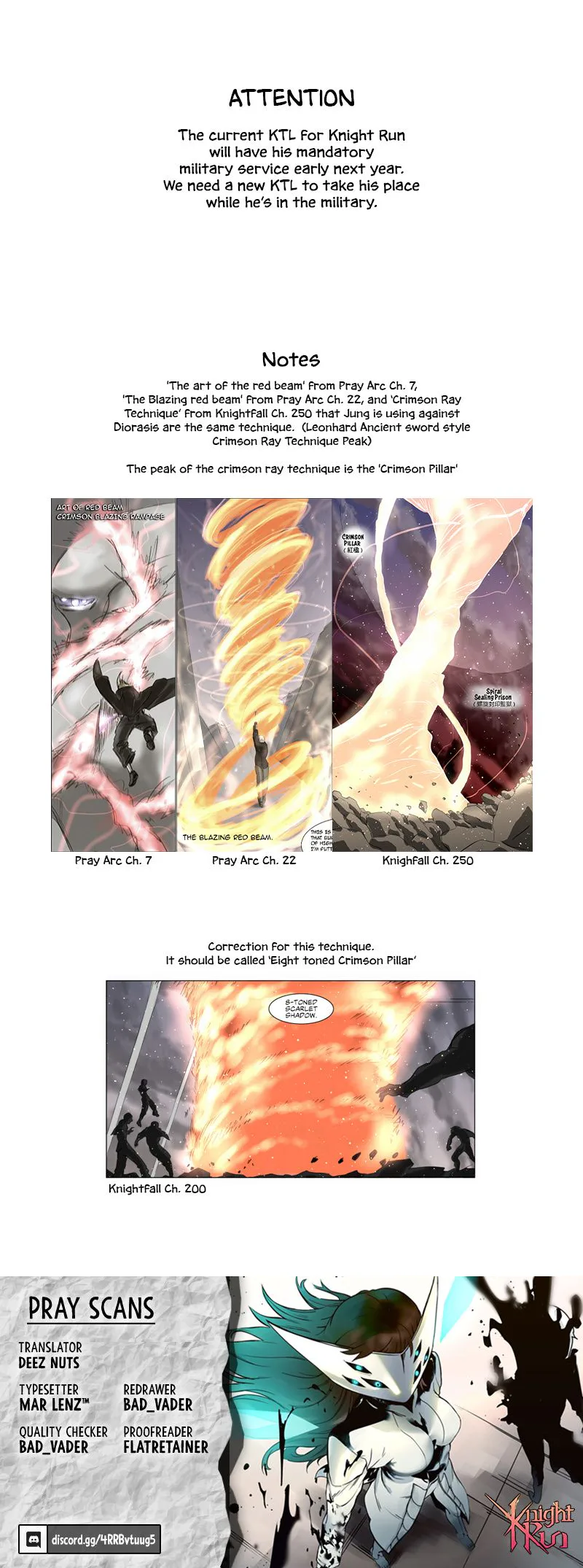 Knight Run Chapter 250 Page 14