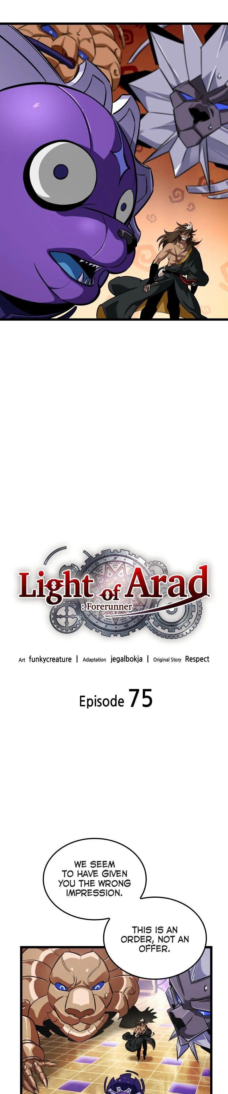 Light of Arad: Forerunner Chapter 75 Page 6