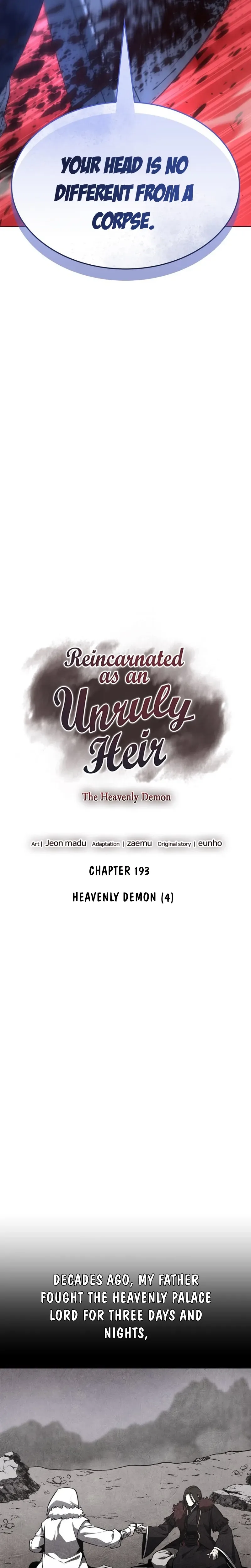 Reincarnated as an Unruly Heir Chapter 195 - Chapter 193 : Heavenly Demon (4) Page 39