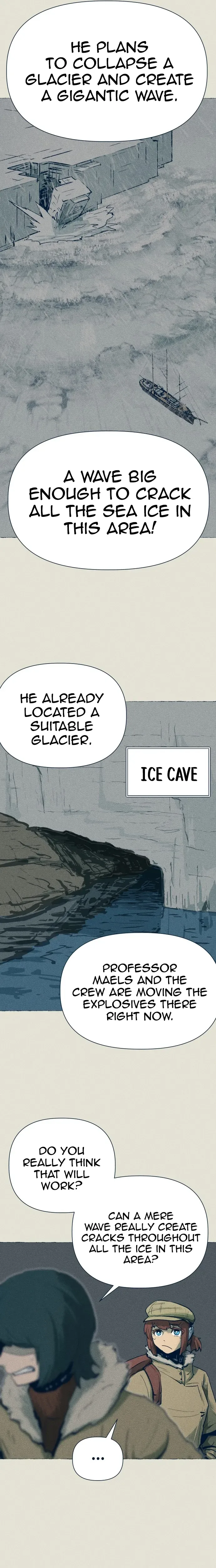 The Journey of Ice and Steel Chapter 28 – Ice Cave Seismometer Sinking Page 9