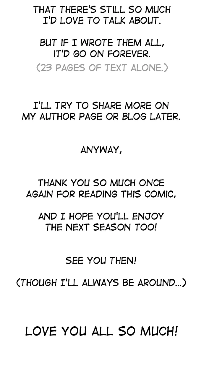 The Last Passage Chapter 74 - (Season 1 Afterword) Page 74